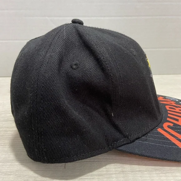 Men's Hat. Snapback. Black & Orange "Ramen Noodle"  Anime Fans Naruto - Picture 6 of 12